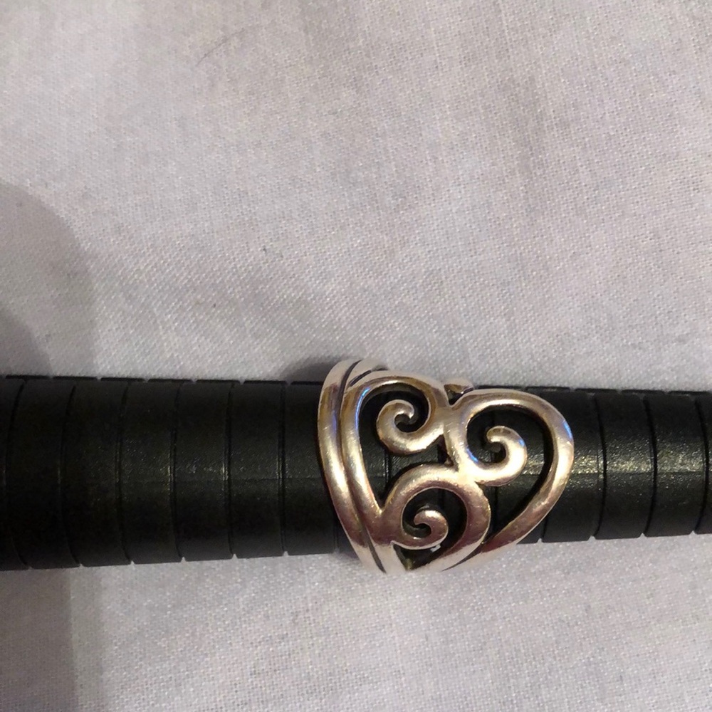 Sterling silver filagree ring